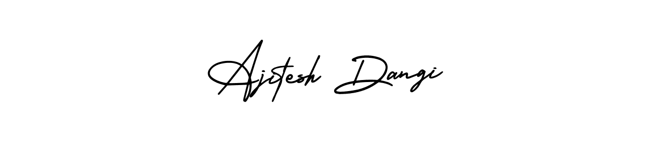 Use a signature maker to create a handwritten signature online. With this signature software, you can design (AmerikaSignatureDemo-Regular) your own signature for name Ajitesh Dangi. Ajitesh Dangi signature style 3 images and pictures png