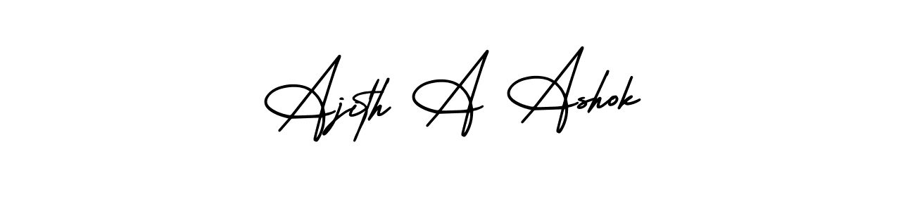 Here are the top 10 professional signature styles for the name Ajith A Ashok. These are the best autograph styles you can use for your name. Ajith A Ashok signature style 3 images and pictures png