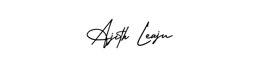 Also we have Ajith Leaju name is the best signature style. Create professional handwritten signature collection using AmerikaSignatureDemo-Regular autograph style. Ajith Leaju signature style 3 images and pictures png