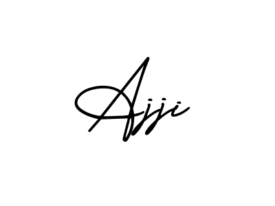 How to Draw Ajji signature style? AmerikaSignatureDemo-Regular is a latest design signature styles for name Ajji. Ajji signature style 3 images and pictures png