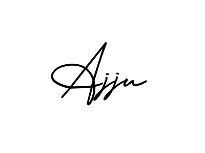 How to Draw Ajju signature style? AmerikaSignatureDemo-Regular is a latest design signature styles for name Ajju. Ajju signature style 3 images and pictures png