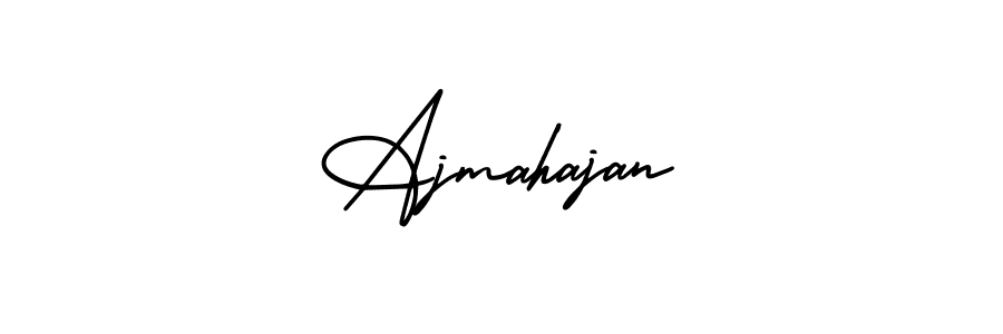 Make a short Ajmahajan signature style. Manage your documents anywhere anytime using AmerikaSignatureDemo-Regular. Create and add eSignatures, submit forms, share and send files easily. Ajmahajan signature style 3 images and pictures png