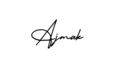 Also You can easily find your signature by using the search form. We will create Ajmak name handwritten signature images for you free of cost using AmerikaSignatureDemo-Regular sign style. Ajmak signature style 3 images and pictures png