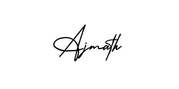 if you are searching for the best signature style for your name Ajmath. so please give up your signature search. here we have designed multiple signature styles  using AmerikaSignatureDemo-Regular. Ajmath signature style 3 images and pictures png