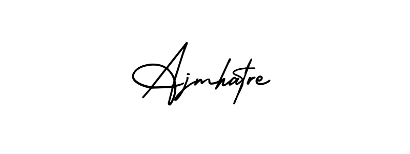Use a signature maker to create a handwritten signature online. With this signature software, you can design (AmerikaSignatureDemo-Regular) your own signature for name Ajmhatre. Ajmhatre signature style 3 images and pictures png