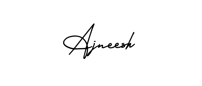 Similarly AmerikaSignatureDemo-Regular is the best handwritten signature design. Signature creator online .You can use it as an online autograph creator for name Ajneesh. Ajneesh signature style 3 images and pictures png