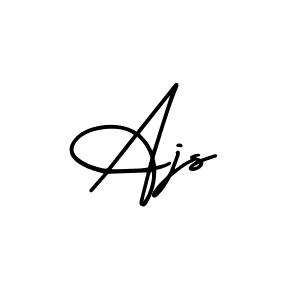 Create a beautiful signature design for name Ajs. With this signature (AmerikaSignatureDemo-Regular) fonts, you can make a handwritten signature for free. Ajs signature style 3 images and pictures png