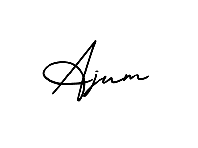 You can use this online signature creator to create a handwritten signature for the name Ajum. This is the best online autograph maker. Ajum signature style 3 images and pictures png