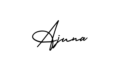 Best and Professional Signature Style for Ajuna. AmerikaSignatureDemo-Regular Best Signature Style Collection. Ajuna signature style 3 images and pictures png