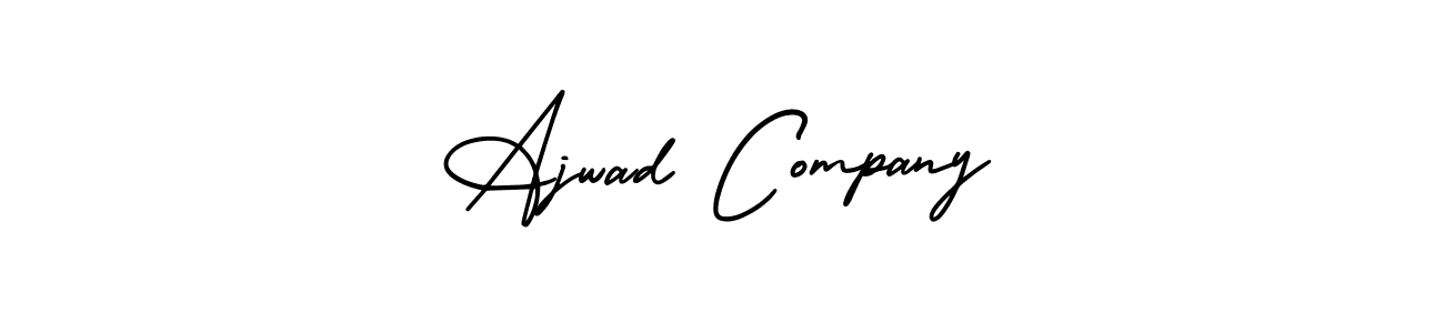 How to make Ajwad Company signature? AmerikaSignatureDemo-Regular is a professional autograph style. Create handwritten signature for Ajwad Company name. Ajwad Company signature style 3 images and pictures png