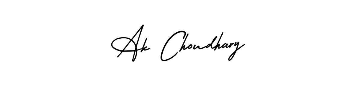 if you are searching for the best signature style for your name Ak Choudhary. so please give up your signature search. here we have designed multiple signature styles  using AmerikaSignatureDemo-Regular. Ak Choudhary signature style 3 images and pictures png