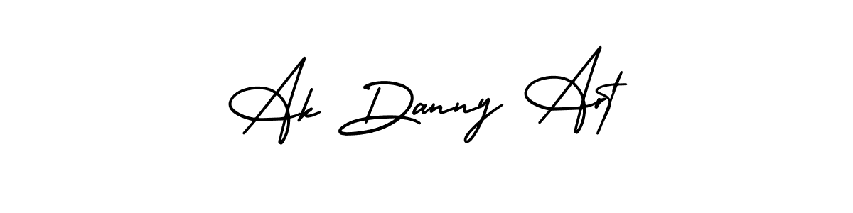 Also we have Ak Danny Art name is the best signature style. Create professional handwritten signature collection using AmerikaSignatureDemo-Regular autograph style. Ak Danny Art signature style 3 images and pictures png
