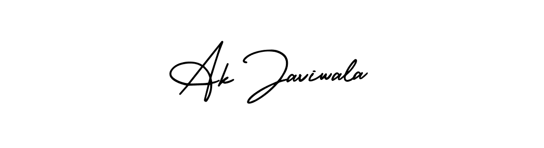 AmerikaSignatureDemo-Regular is a professional signature style that is perfect for those who want to add a touch of class to their signature. It is also a great choice for those who want to make their signature more unique. Get Ak Javiwala name to fancy signature for free. Ak Javiwala signature style 3 images and pictures png