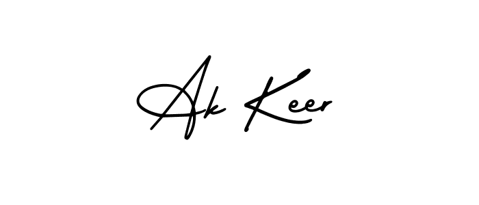 Make a beautiful signature design for name Ak Keer. Use this online signature maker to create a handwritten signature for free. Ak Keer signature style 3 images and pictures png