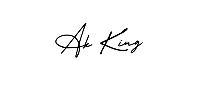 Once you've used our free online signature maker to create your best signature AmerikaSignatureDemo-Regular style, it's time to enjoy all of the benefits that Ak King name signing documents. Ak King signature style 3 images and pictures png