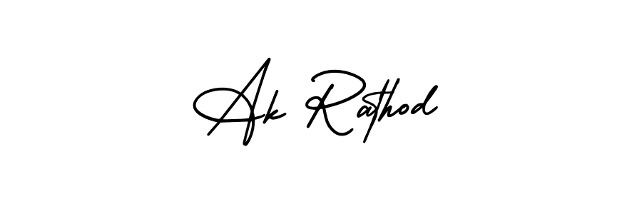 You can use this online signature creator to create a handwritten signature for the name Ak Rathod. This is the best online autograph maker. Ak Rathod signature style 3 images and pictures png