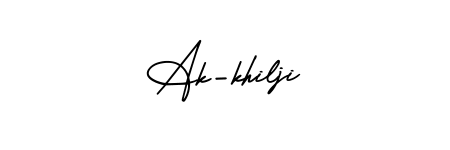 Similarly AmerikaSignatureDemo-Regular is the best handwritten signature design. Signature creator online .You can use it as an online autograph creator for name Ak-khilji. Ak-khilji signature style 3 images and pictures png