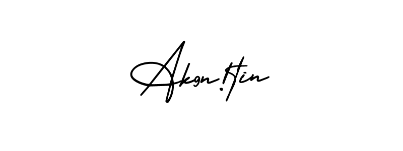 How to make Ak9n!tin name signature. Use AmerikaSignatureDemo-Regular style for creating short signs online. This is the latest handwritten sign. Ak9n!tin signature style 3 images and pictures png