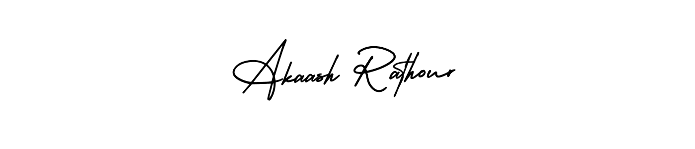 This is the best signature style for the Akaash Rathour name. Also you like these signature font (AmerikaSignatureDemo-Regular). Mix name signature. Akaash Rathour signature style 3 images and pictures png