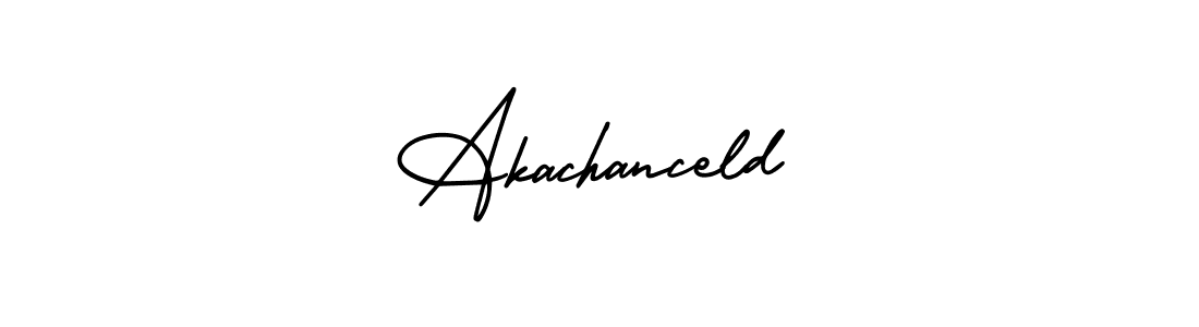 Check out images of Autograph of Akachanceld name. Actor Akachanceld Signature Style. AmerikaSignatureDemo-Regular is a professional sign style online. Akachanceld signature style 3 images and pictures png