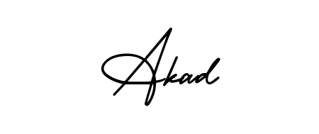 Master the art of signing with Akad written in fluent AmerikaSignatureDemo-Regular script. A great template to practice and refine your handwriting. Akad signature style 3 images and pictures png