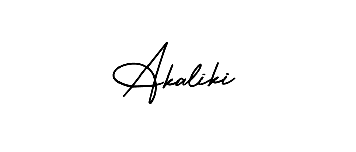 Best and Professional Signature Style for Akaliki. AmerikaSignatureDemo-Regular Best Signature Style Collection. Akaliki signature style 3 images and pictures png