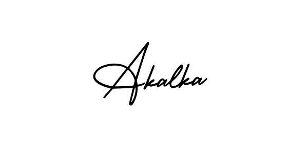 Also You can easily find your signature by using the search form. We will create Akalka name handwritten signature images for you free of cost using AmerikaSignatureDemo-Regular sign style. Akalka signature style 3 images and pictures png