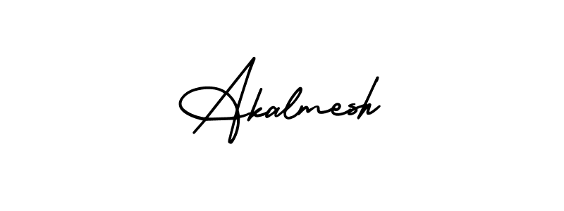 AmerikaSignatureDemo-Regular is a professional signature style that is perfect for those who want to add a touch of class to their signature. It is also a great choice for those who want to make their signature more unique. Get Akalmesh name to fancy signature for free. Akalmesh signature style 3 images and pictures png