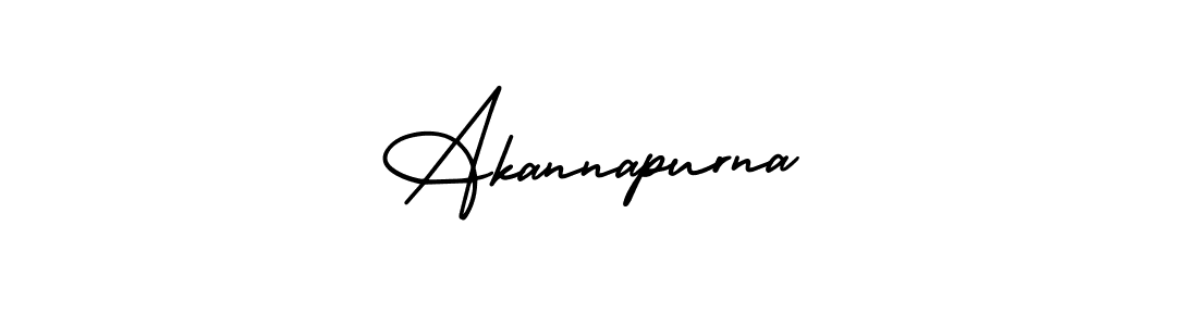 Also we have Akannapurna name is the best signature style. Create professional handwritten signature collection using AmerikaSignatureDemo-Regular autograph style. Akannapurna signature style 3 images and pictures png