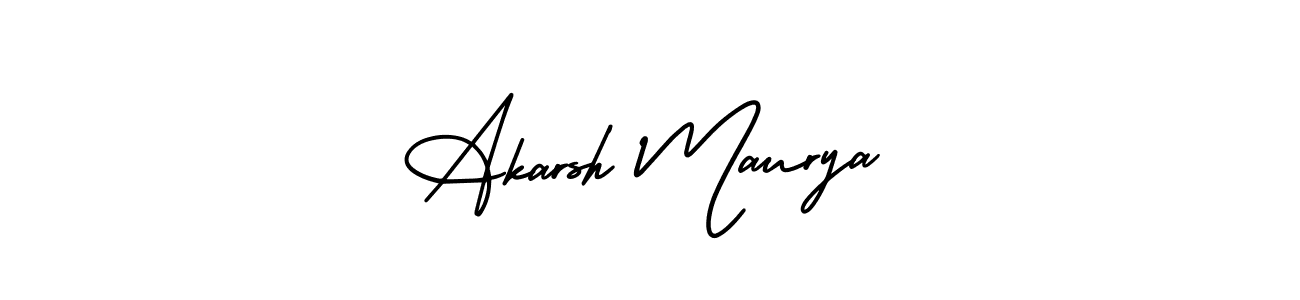 Make a beautiful signature design for name Akarsh Maurya. Use this online signature maker to create a handwritten signature for free. Akarsh Maurya signature style 3 images and pictures png