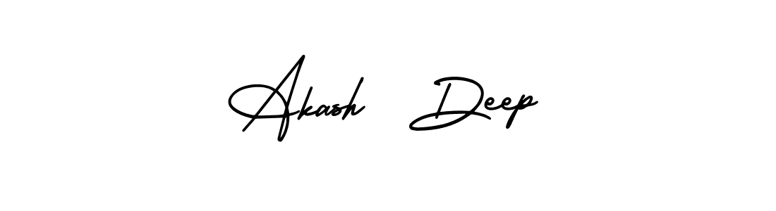 if you are searching for the best signature style for your name Akash  Deep. so please give up your signature search. here we have designed multiple signature styles  using AmerikaSignatureDemo-Regular. Akash  Deep signature style 3 images and pictures png