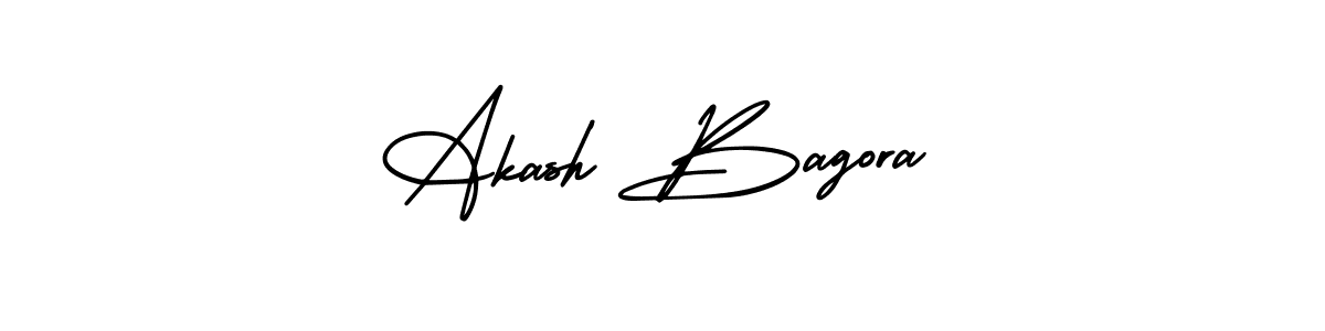 Make a beautiful signature design for name Akash Bagora. Use this online signature maker to create a handwritten signature for free. Akash Bagora signature style 3 images and pictures png