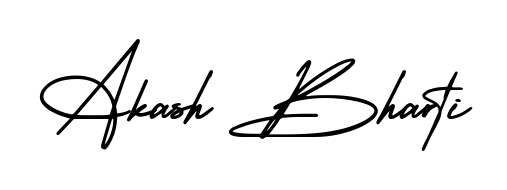 Upgrade your professional image with Akash Bharti signature created with AmerikaSignatureDemo-Regular font. Fast, free, and watermark-free download. Akash Bharti signature style 3 images and pictures png