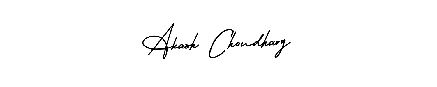Also we have Akash Choudhary name is the best signature style. Create professional handwritten signature collection using AmerikaSignatureDemo-Regular autograph style. Akash Choudhary signature style 3 images and pictures png