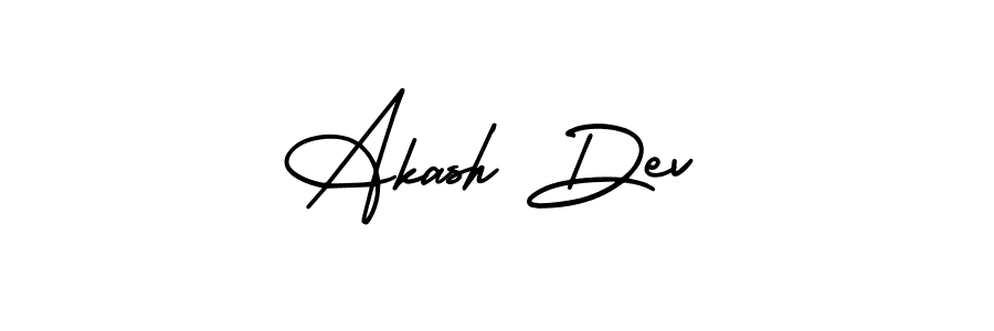 Best and Professional Signature Style for Akash Dev. AmerikaSignatureDemo-Regular Best Signature Style Collection. Akash Dev signature style 3 images and pictures png