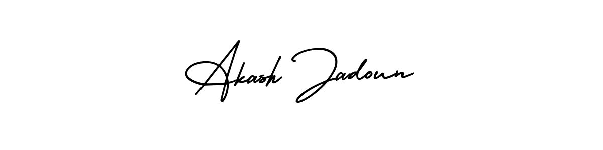 See photos of Akash Jadoun official signature by Spectra . Check more albums & portfolios. Read reviews & check more about AmerikaSignatureDemo-Regular font. Akash Jadoun signature style 3 images and pictures png