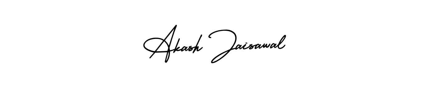 AmerikaSignatureDemo-Regular is a professional signature style that is perfect for those who want to add a touch of class to their signature. It is also a great choice for those who want to make their signature more unique. Get Akash Jaisawal name to fancy signature for free. Akash Jaisawal signature style 3 images and pictures png