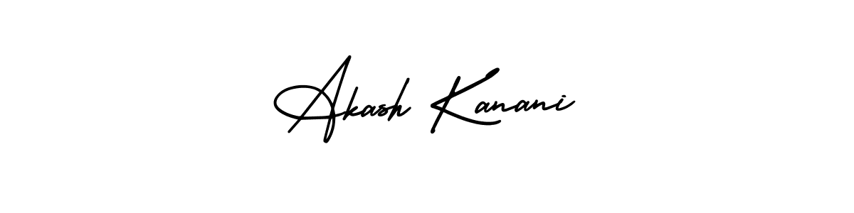 Make a beautiful signature design for name Akash Kanani. Use this online signature maker to create a handwritten signature for free. Akash Kanani signature style 3 images and pictures png