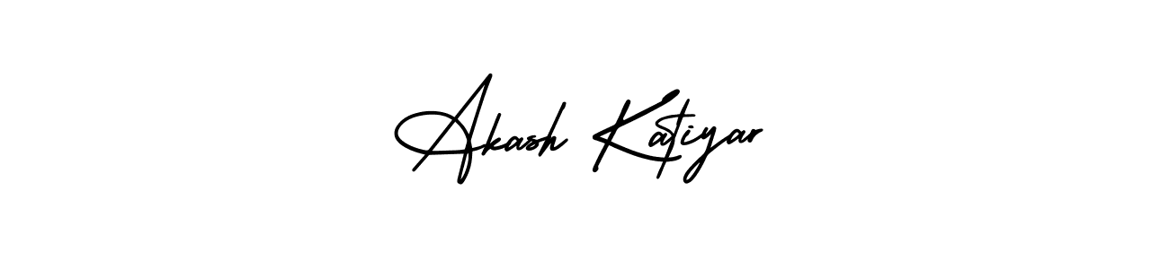 Use a signature maker to create a handwritten signature online. With this signature software, you can design (AmerikaSignatureDemo-Regular) your own signature for name Akash Katiyar. Akash Katiyar signature style 3 images and pictures png