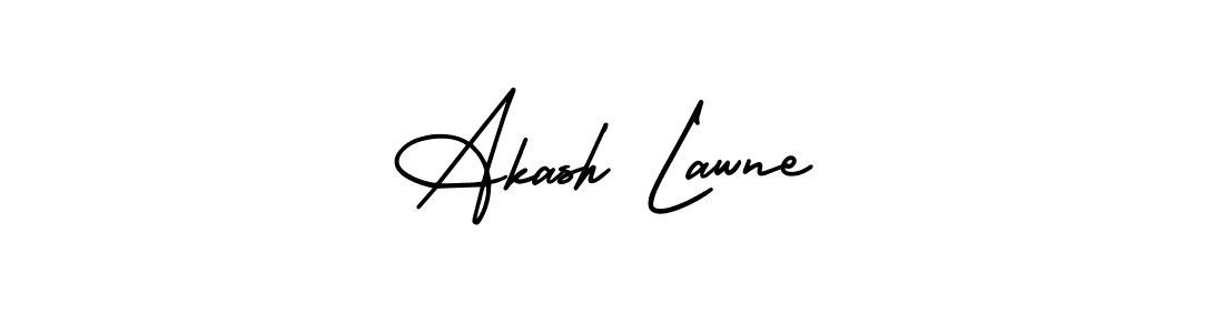 if you are searching for the best signature style for your name Akash Lawne. so please give up your signature search. here we have designed multiple signature styles  using AmerikaSignatureDemo-Regular. Akash Lawne signature style 3 images and pictures png