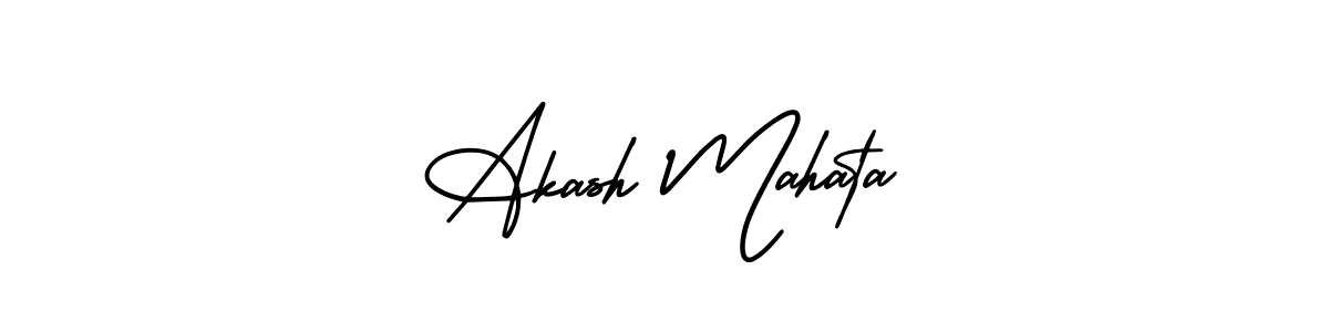 You can use this online signature creator to create a handwritten signature for the name Akash Mahata. This is the best online autograph maker. Akash Mahata signature style 3 images and pictures png