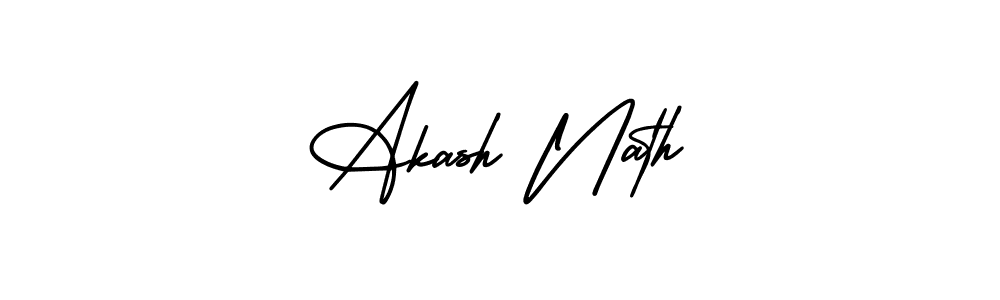 Best and Professional Signature Style for Akash Nath. AmerikaSignatureDemo-Regular Best Signature Style Collection. Akash Nath signature style 3 images and pictures png