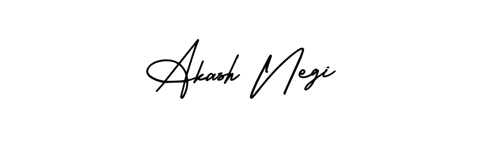 Best and Professional Signature Style for Akash Negi. AmerikaSignatureDemo-Regular Best Signature Style Collection. Akash Negi signature style 3 images and pictures png