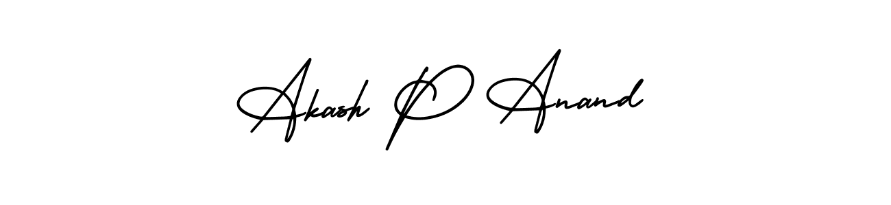 See photos of Akash P Anand official signature by Spectra . Check more albums & portfolios. Read reviews & check more about AmerikaSignatureDemo-Regular font. Akash P Anand signature style 3 images and pictures png