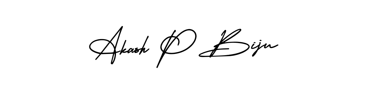 You can use this online signature creator to create a handwritten signature for the name Akash P Biju. This is the best online autograph maker. Akash P Biju signature style 3 images and pictures png