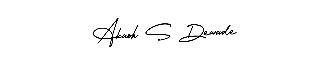 Also we have Akash S Dewade name is the best signature style. Create professional handwritten signature collection using AmerikaSignatureDemo-Regular autograph style. Akash S Dewade signature style 3 images and pictures png