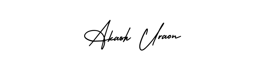 Make a beautiful signature design for name Akash Uraon. Use this online signature maker to create a handwritten signature for free. Akash Uraon signature style 3 images and pictures png