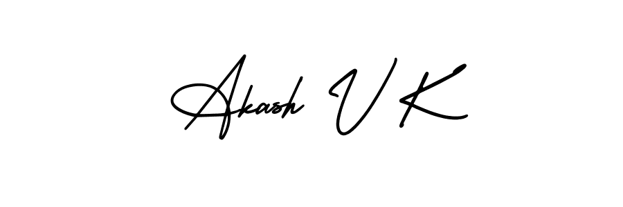 You can use this online signature creator to create a handwritten signature for the name Akash V K. This is the best online autograph maker. Akash V K signature style 3 images and pictures png