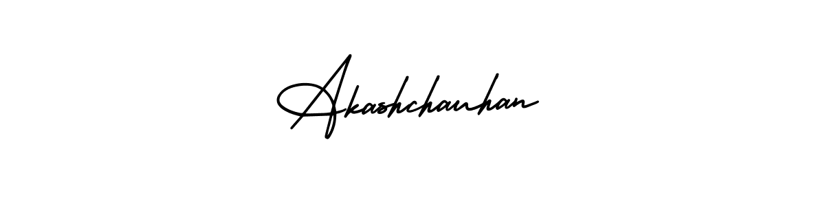 It looks lik you need a new signature style for name Akashchauhan. Design unique handwritten (AmerikaSignatureDemo-Regular) signature with our free signature maker in just a few clicks. Akashchauhan signature style 3 images and pictures png