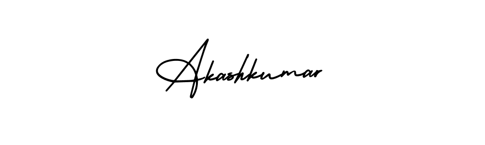 Akashkumar stylish signature style. Best Handwritten Sign (AmerikaSignatureDemo-Regular) for my name. Handwritten Signature Collection Ideas for my name Akashkumar. Akashkumar signature style 3 images and pictures png
